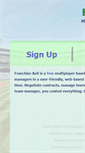 Mobile Screenshot of franchiseball.com